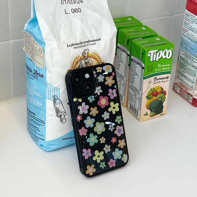 Flower Garden Epoxy Bumper Case