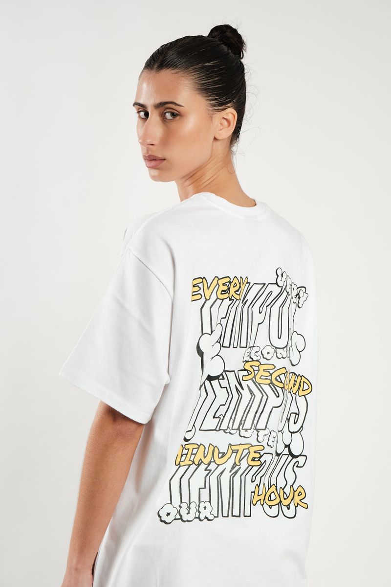 CLOUD GRAPHIC T-SHIRT [WHITE]