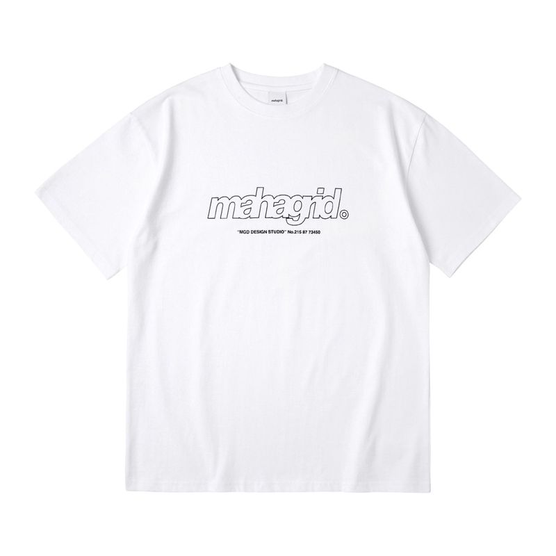 mahagrid(マハグリッド)の「THIRD LOGO TEE(Tops)」