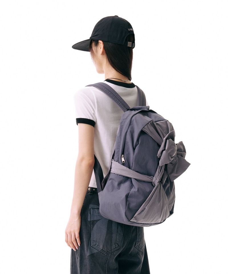 Knotted Backpack (Ash Purple)