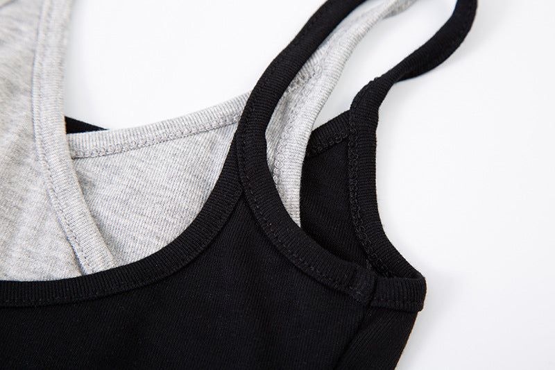 Sera Slim Button Sleeveless