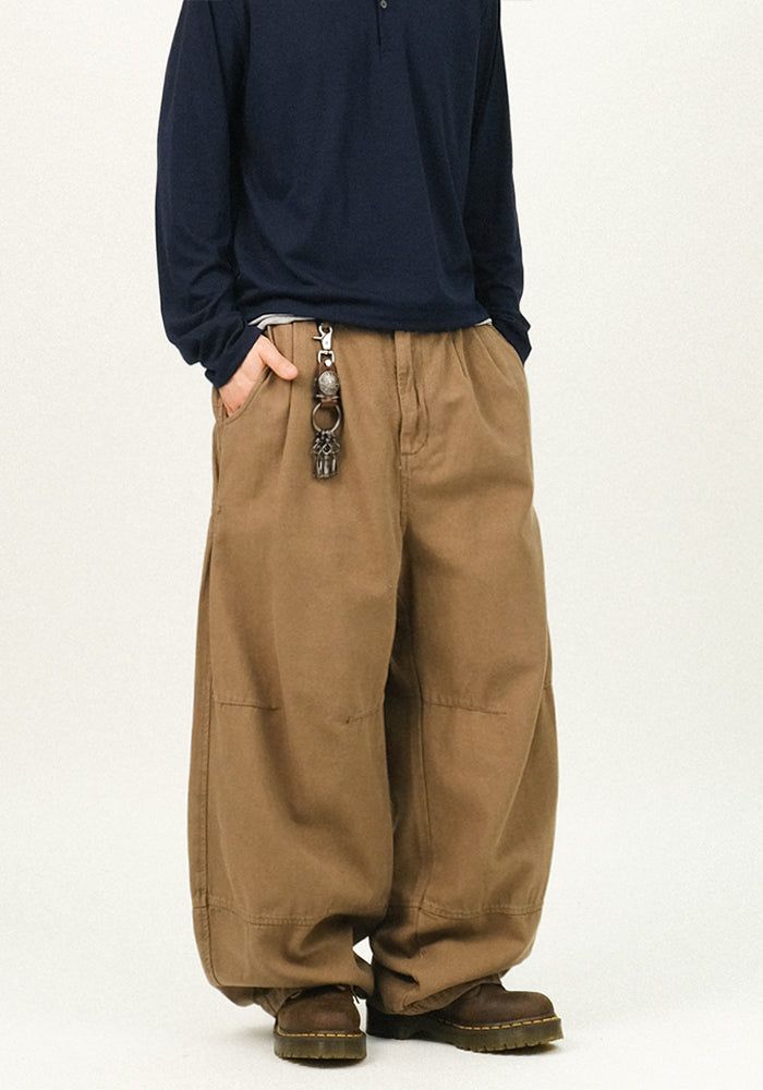 SEMIKAJI（セミカジ）の「PEN Side Snap Balloon Banding Pants（Pants）」