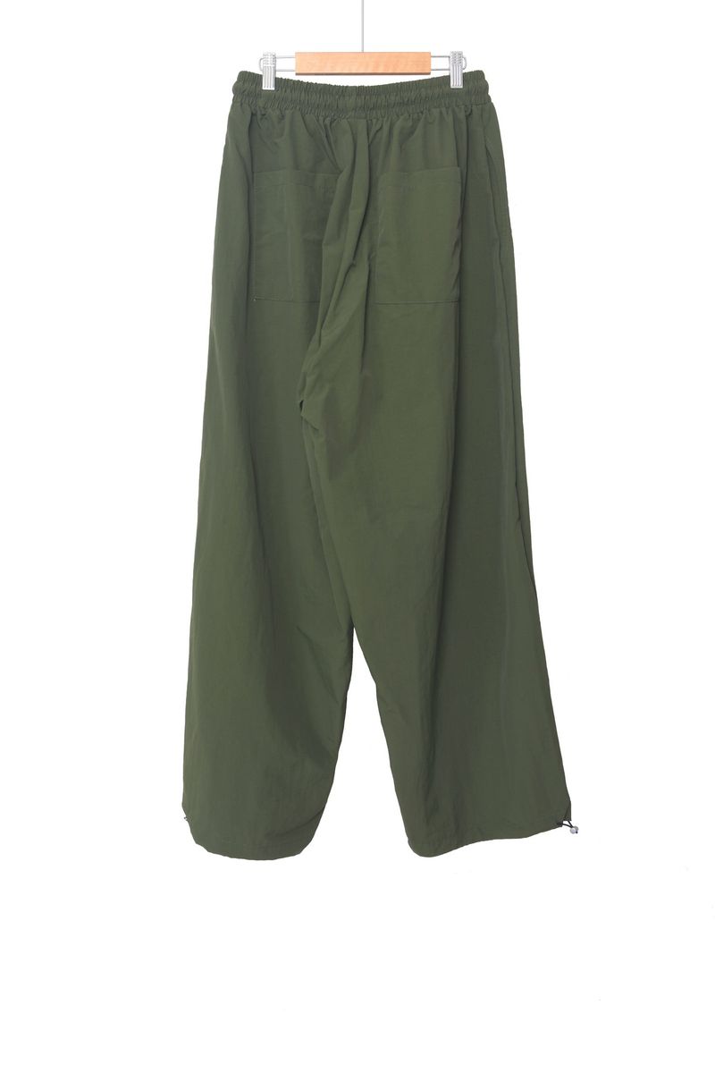 eyelet string nylon pants