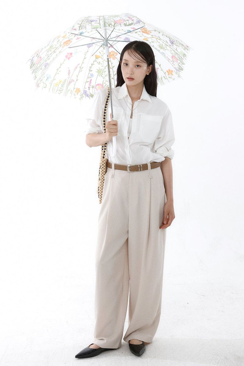 EDGE LOOP PANTS_SAND BEIGE