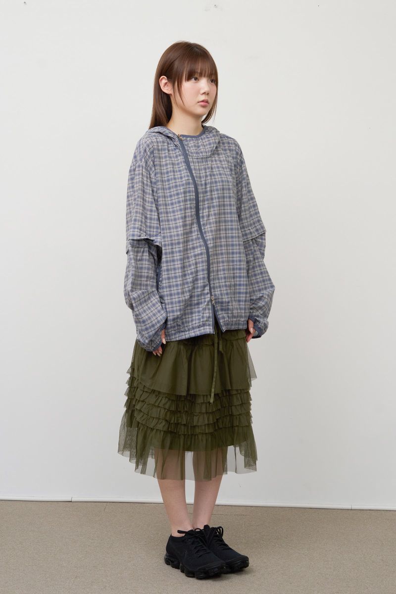 Lan Checked Layered Jumper