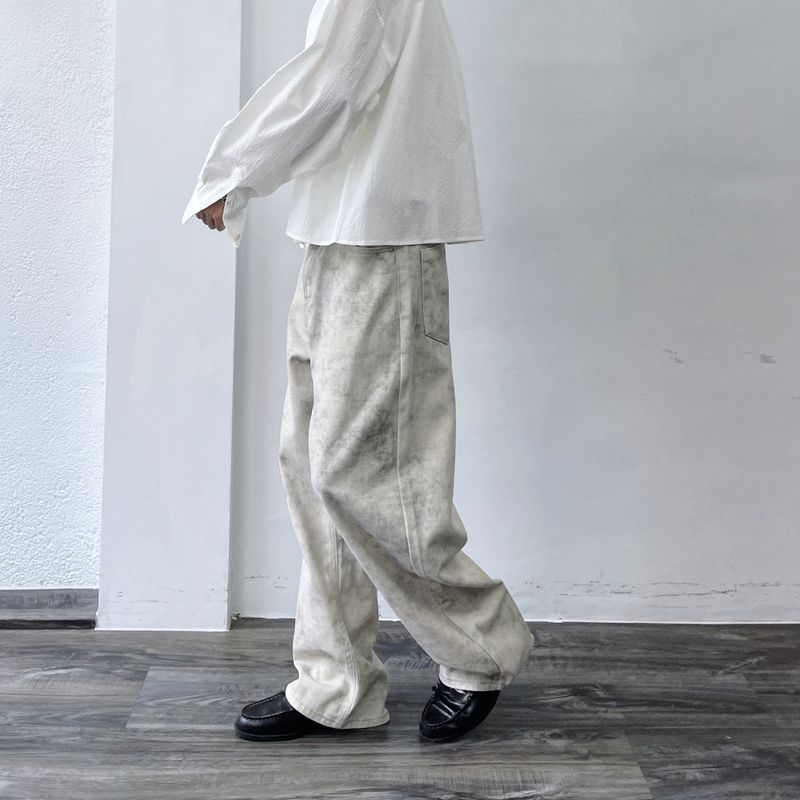 Mist Dyed Wide Pants
