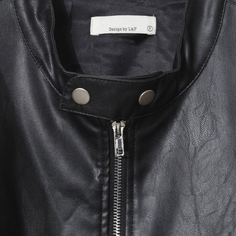 RU23118 Buffing Leather Jacket (2 colors)