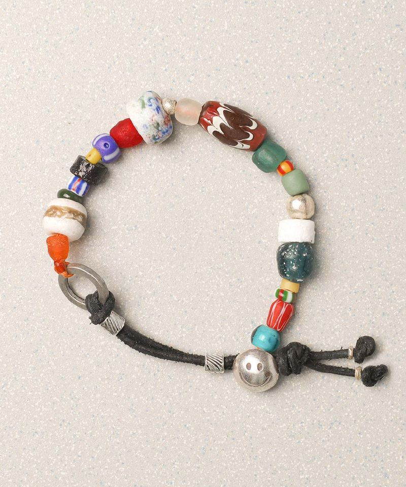 towtow.archive（トゥトゥ アーカイブ）の「MAUI LEATHER BRACELET-DEEP GREEN : ARCHIVE-005（Accessories）」