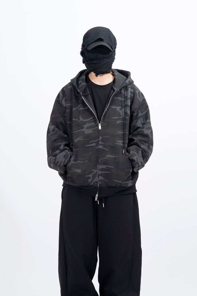 OAN（オアン）の「Avid Camo Hood Zip-Up（Tops）」