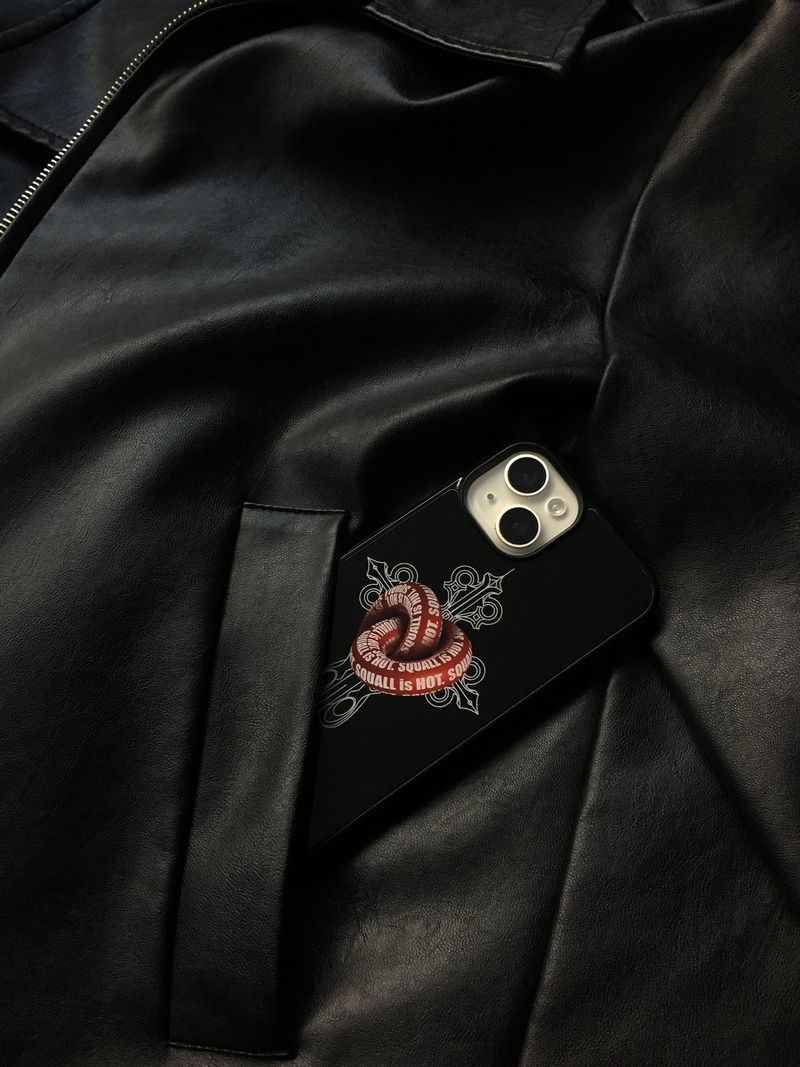 [MADE] SQUALL is HOT phone case (RED)