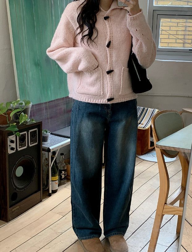 AR Tuck Wide Denim Pants (3color)