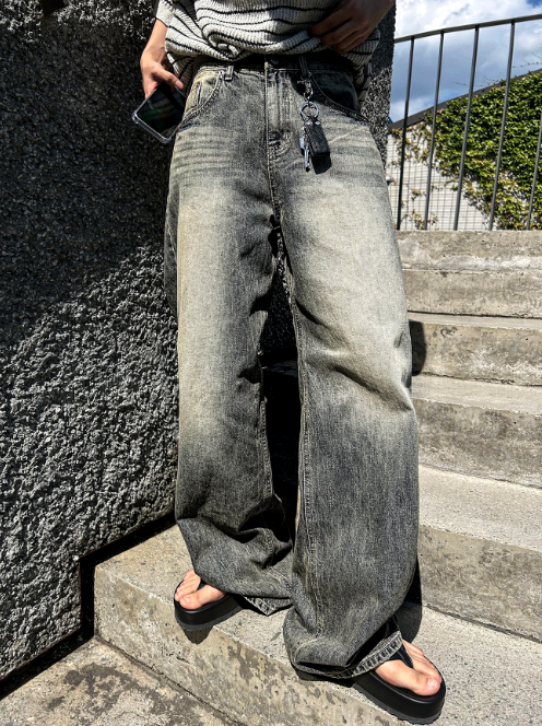 Emerald Tin Denim Pants