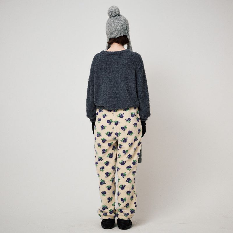 BANDING JOGGER PANTS, FLORAL