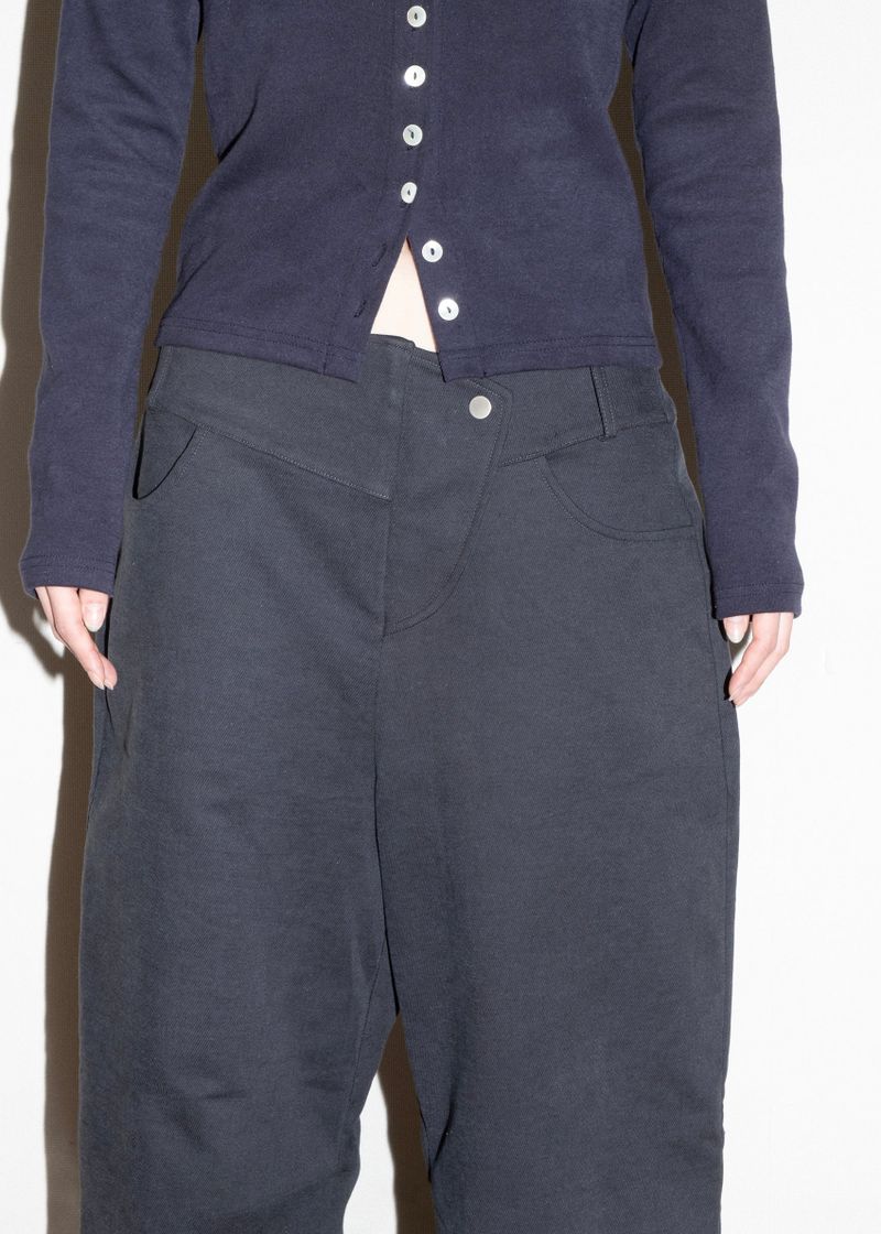 Slant pants [Grey]