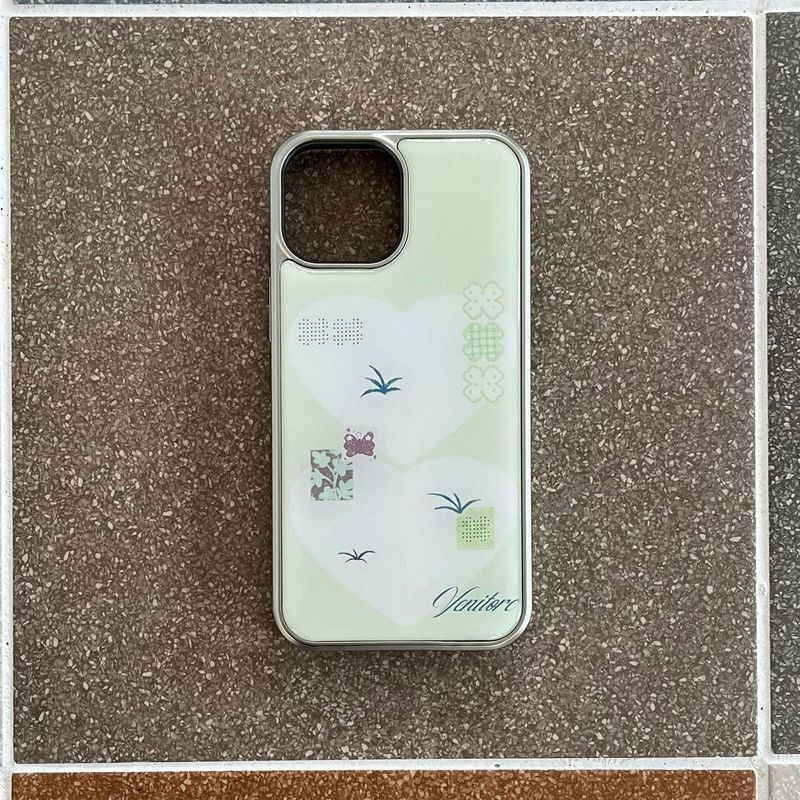 [MADE][Epoxy Silver Bumper Case] Spring-Scented Pieces