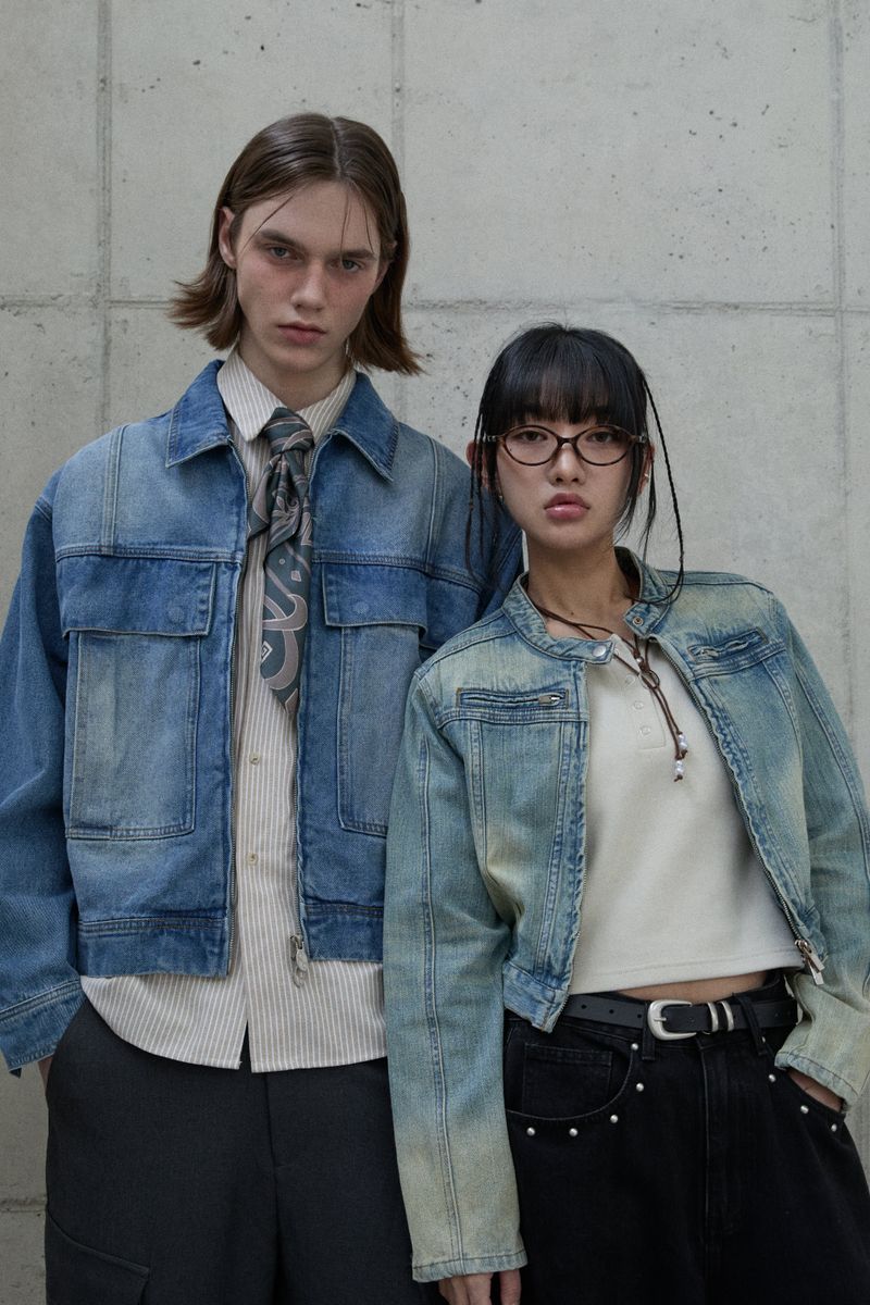Oversized Max pocket Trucker jacket