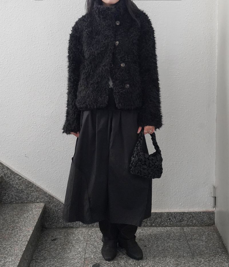quilted point skirt
