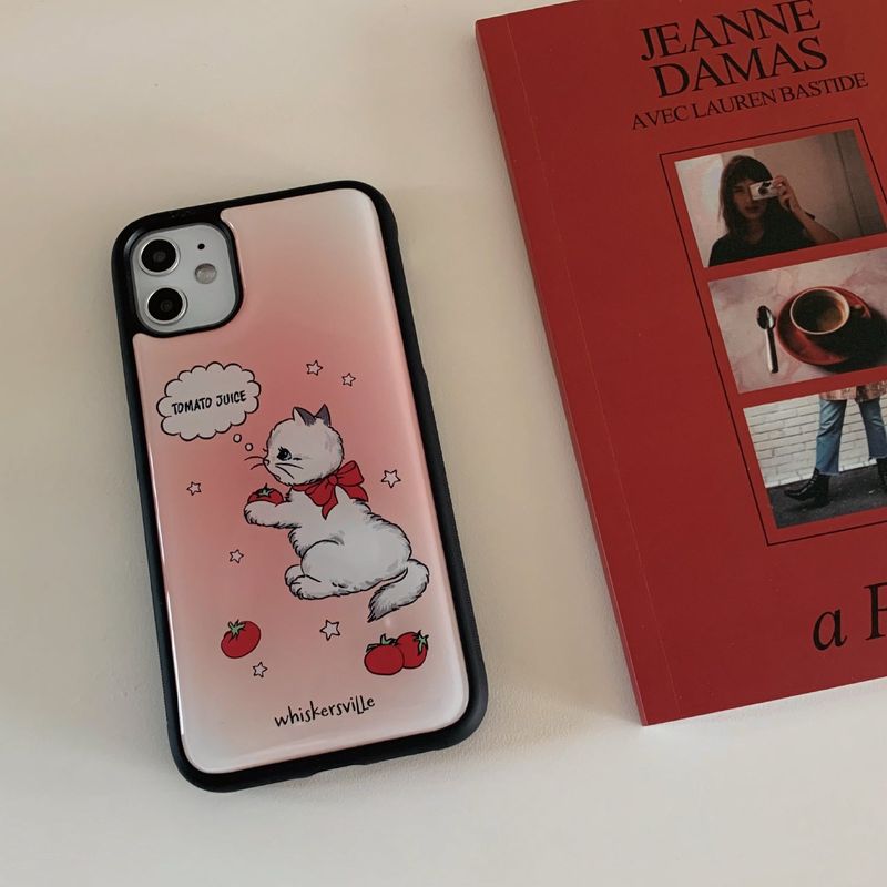 [MADE]Tomato Cat Epoxy Case
