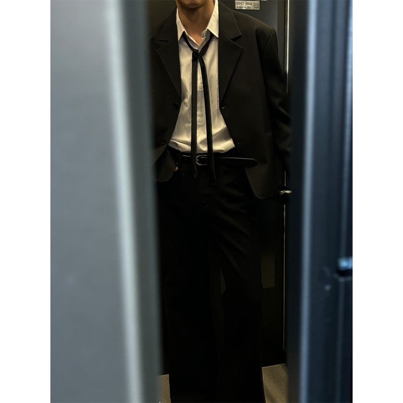 [S/S] Minimal crop blazer(2color)