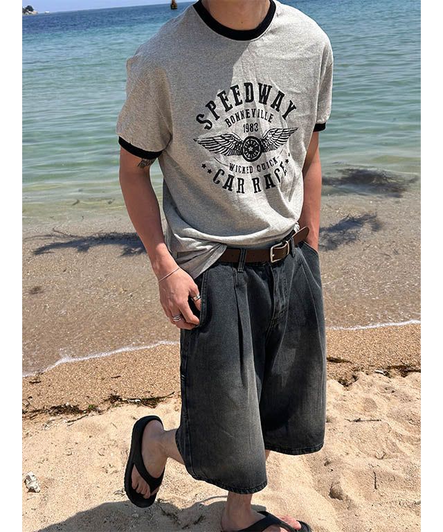 LAURANT（ロラン）の「[S/S] Carpender bermuda denim pants(4color)（Pants）」