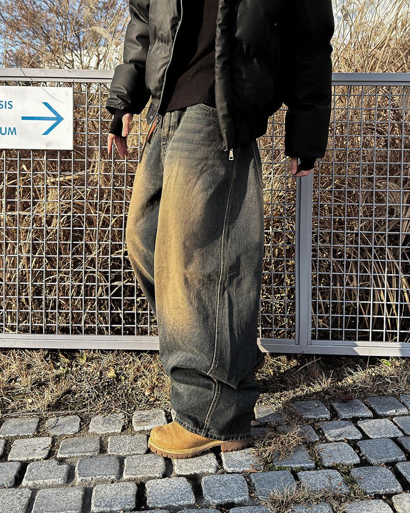 Vader Vintage Wide Denim Pants