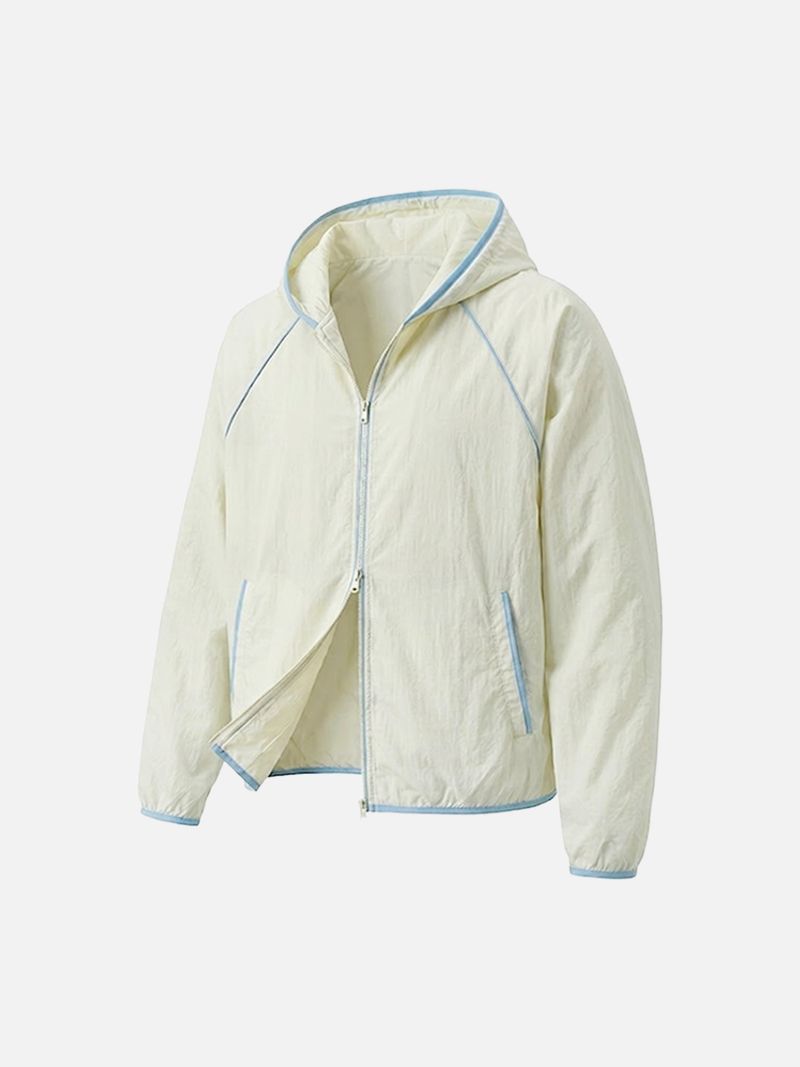 Neon Piping Scene Windbreaker (6c)