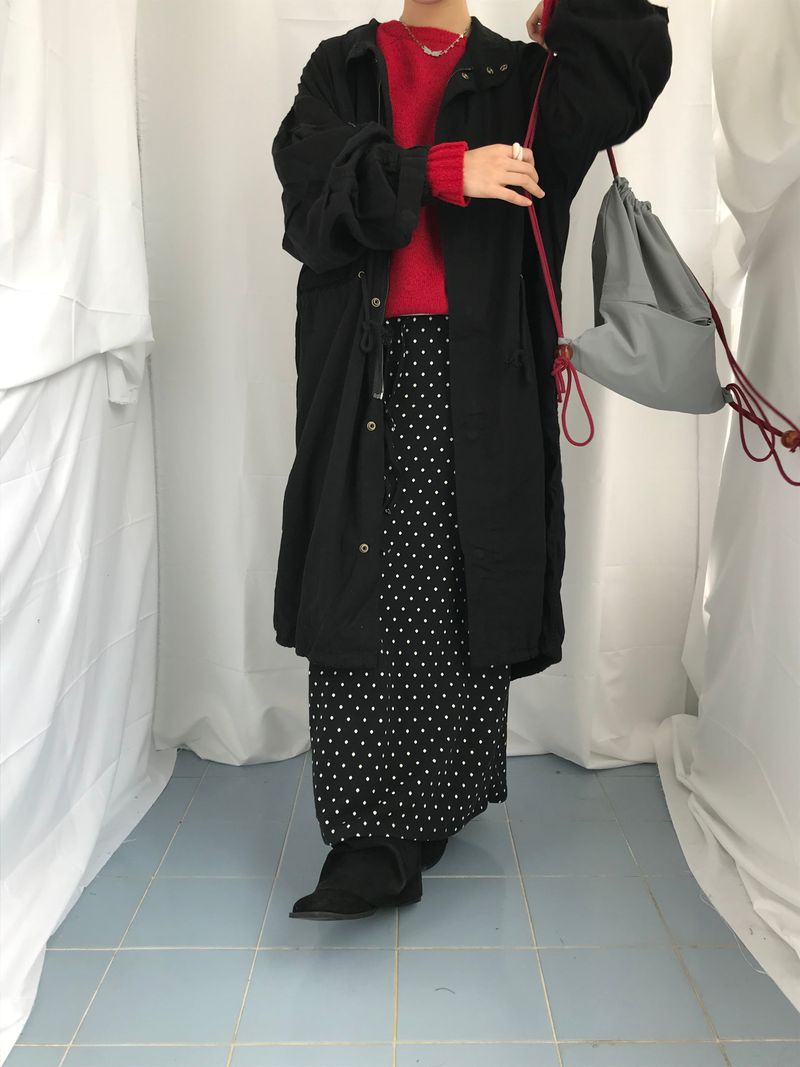mode dot flow skirt
