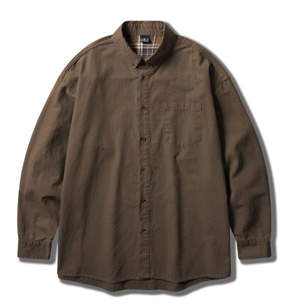 26SS★ Duff Overfit Washing Cotton Shirt