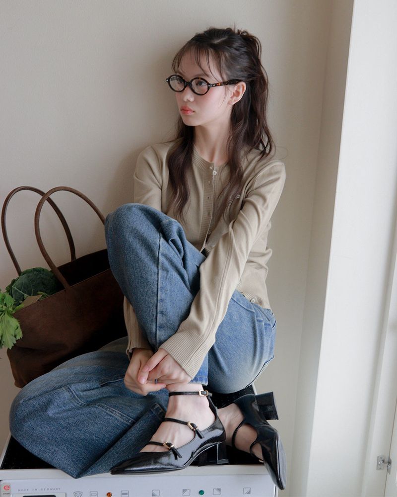 [ORIGINAL] Bay Round Acetate Frame Glasses