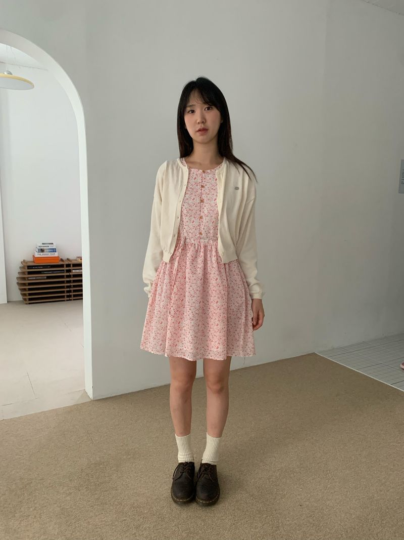  [made by fling] picnic flower mini one-piece