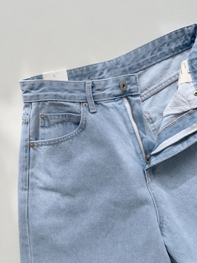 775 Bermuda Wide Denim Pants