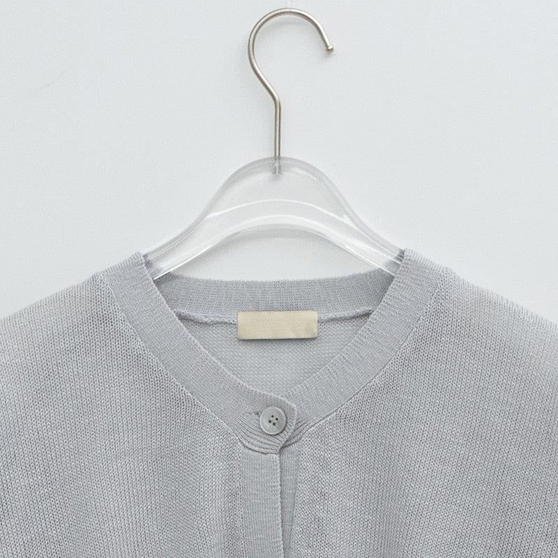Garments See Through Round Summer Cardigan (3color)