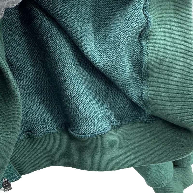 deeptech lettering hood zip-up