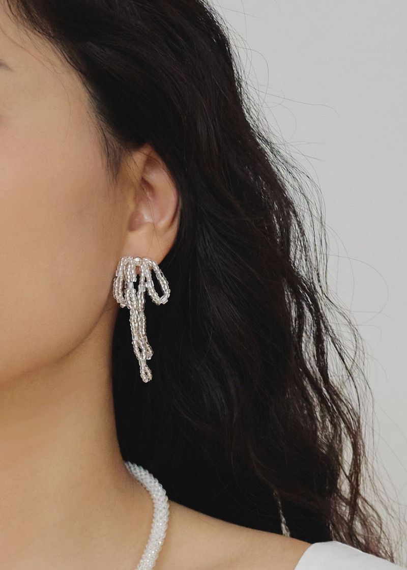 arankie(アレンキ)の「silver925 ribbon earrings(Accessories)」