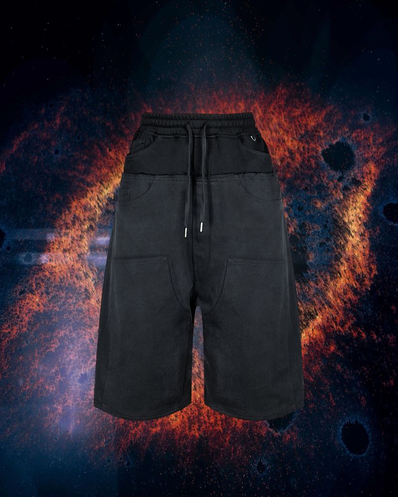 ANDEND（エンデンド）の「SWEAT X DENIM 2 LAYERED SHORTS（Pants）」