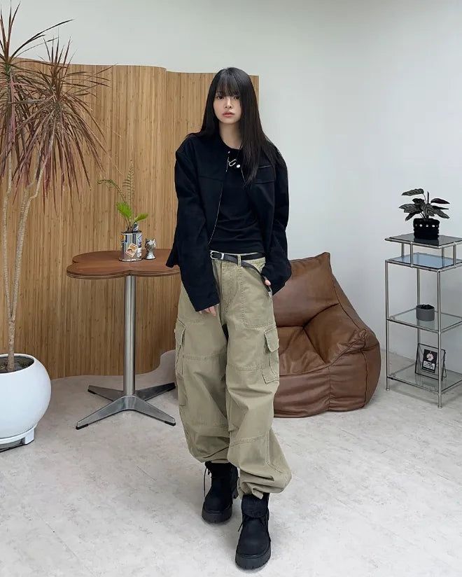 Aaron Suede Crop Jacket