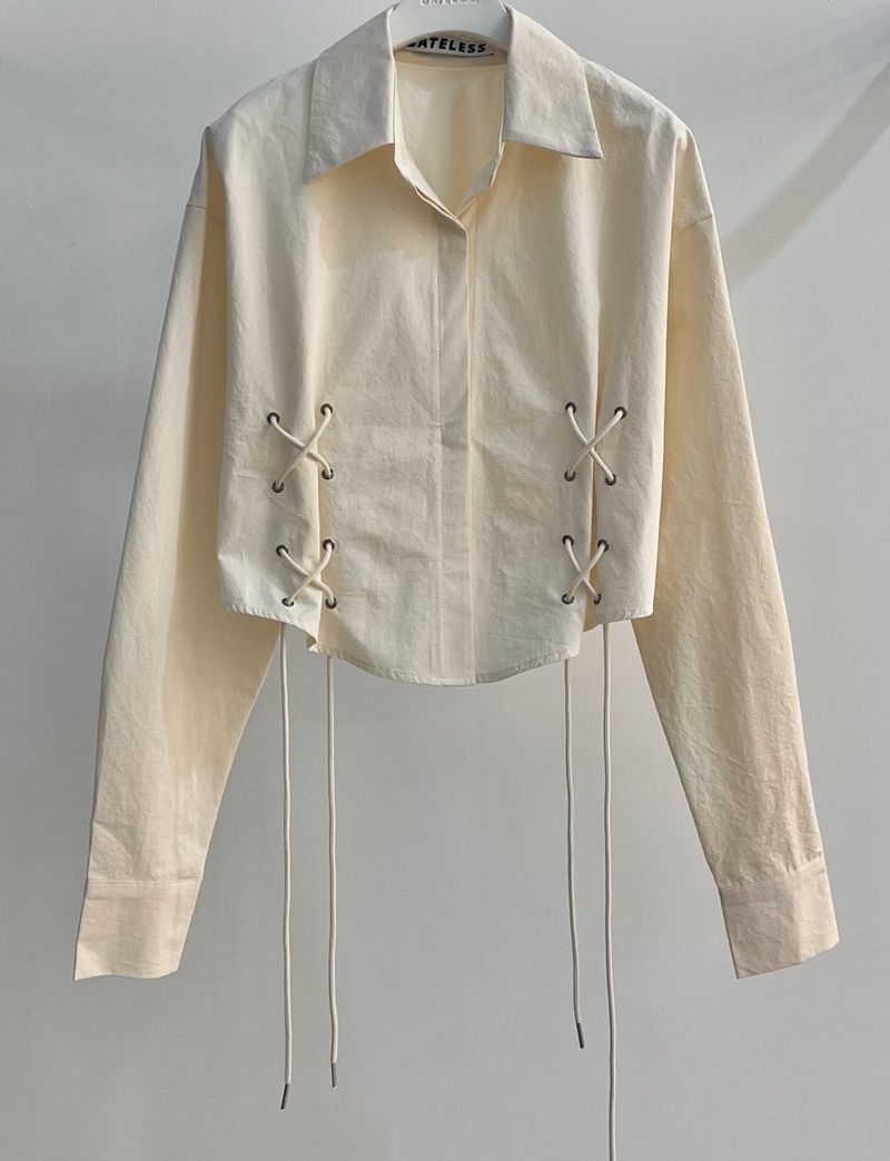 EYELET SHIRT