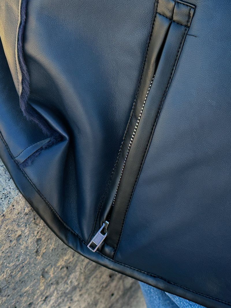 Uno Fur Leather Mustang (2color)