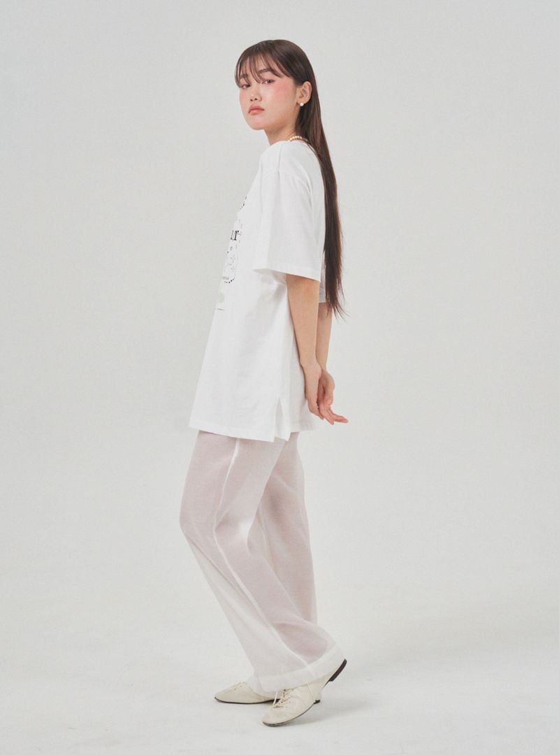 Clear pants (white)