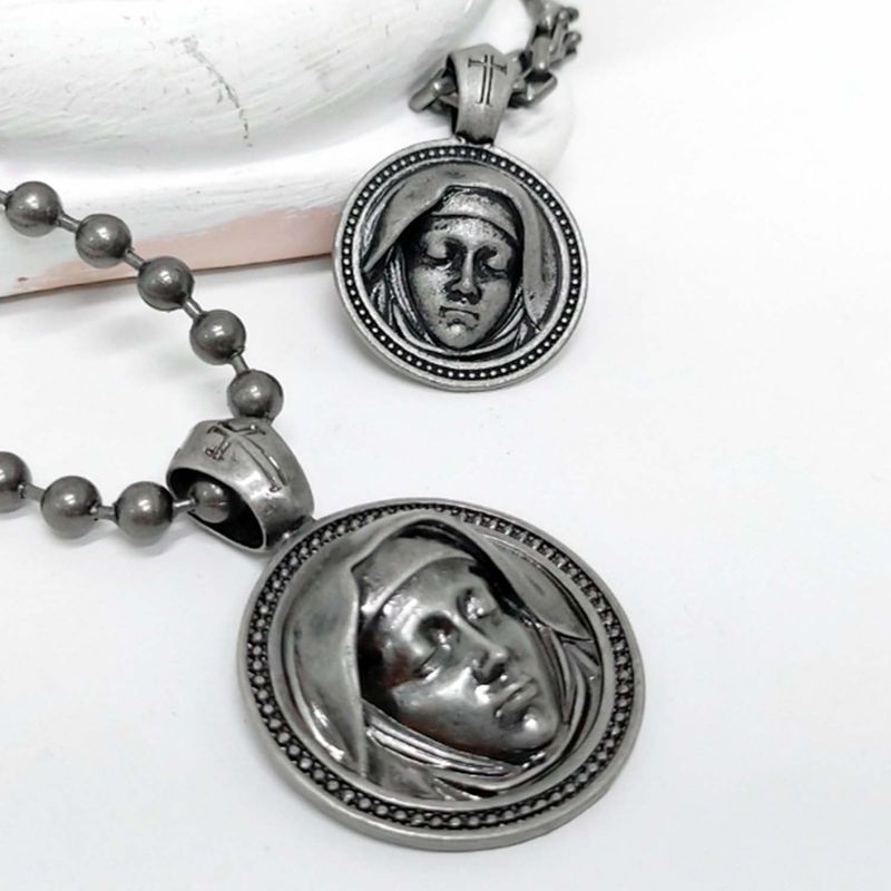 BLESSED BULLET（ブレスドブレット）の「[BLESSEDBULLET]virgin mary chain necklace_MEDIUM（Accessories）」