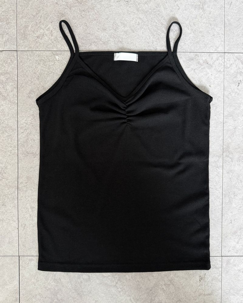 SIO SHIRRING CAMI