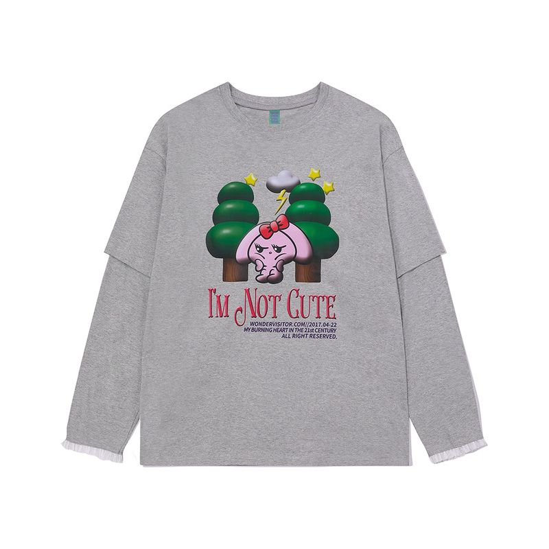 PPINTO Layered frill LS-T  [2 color]