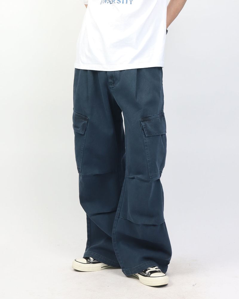 Dio Wide Pigment Cargo Pants_2color
