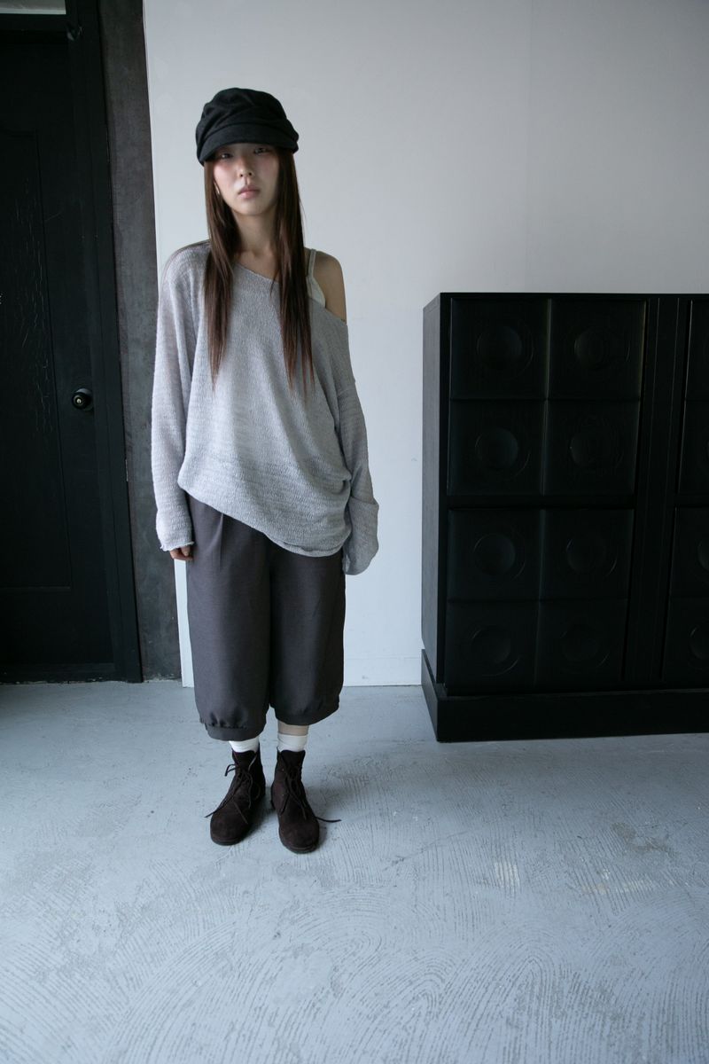 twist woolen cap(4colors)
