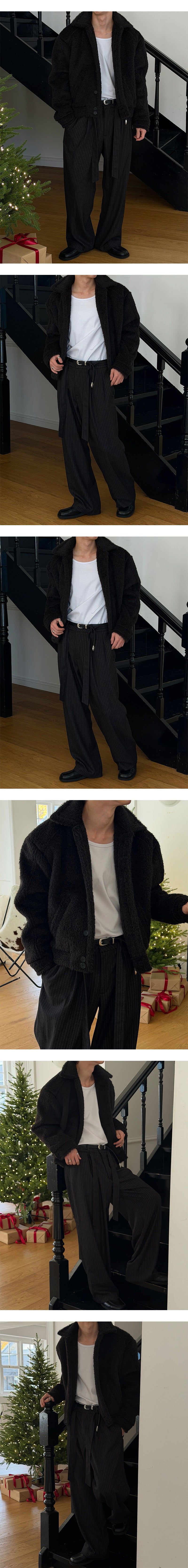 [F/W] Dumble hair short jacket(2color)