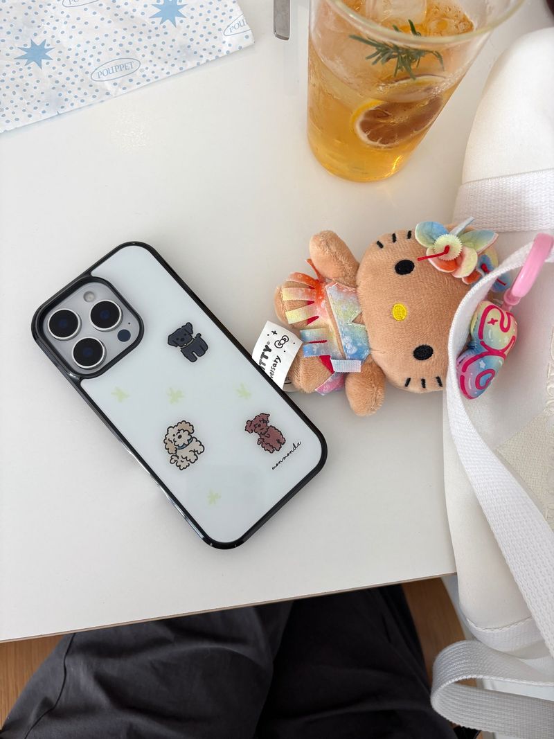 puppy friends phone case