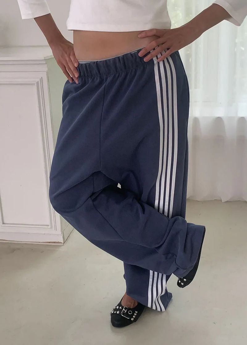UNBAL TRACK WIDE PANTS (2color)