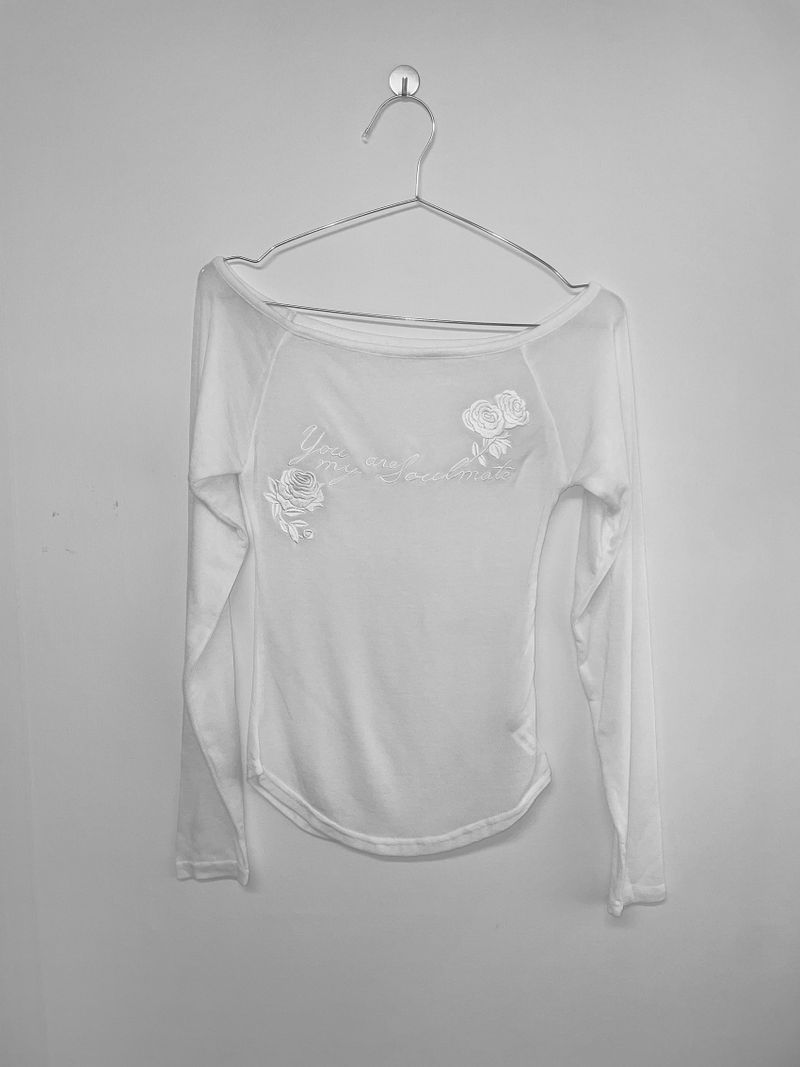 soulmate lettering top(2 color