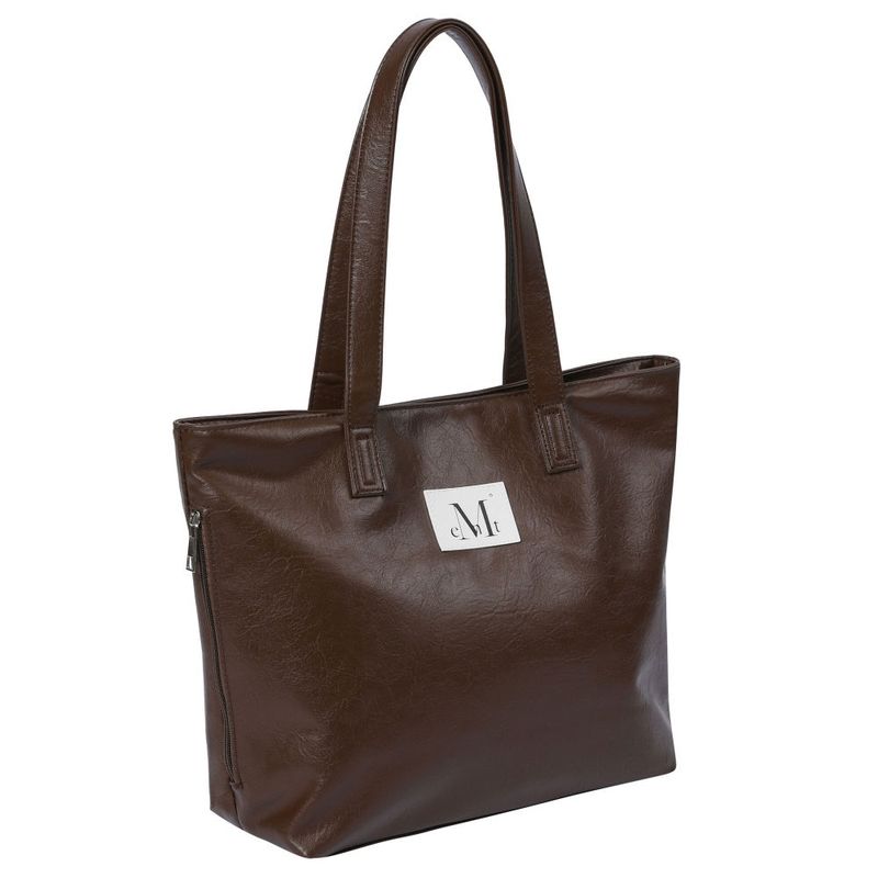 MUCENT(ムセント)の「RIENNE SIDE ZIPPER LEATHER SHOULDER BAG UNISEX (2COLOR)(Bags)」