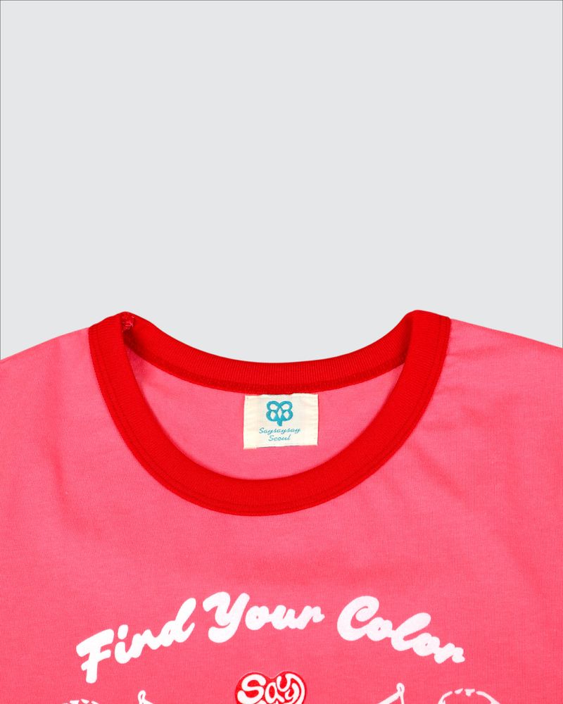 ANGEL RINGER T-SHIRT (CROP FIT)